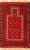 Baluch Red Hand Knotted 30 X 46 Area Rug 253-28404 Thumb 0