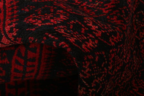 Baluch Red Hand Knotted 30 X 47 Area Rug 253-28406 Image 1