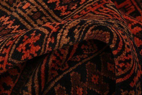 Baluch Red Hand Knotted 30 X 45 Area Rug 253-28407 Image 1
