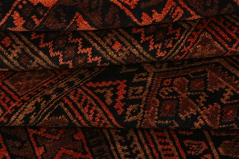 Baluch Red Hand Knotted 30 X 45 Area Rug 253-28407 Image 3