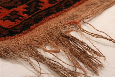 Baluch Red Hand Knotted 30 X 45 Area Rug 253-28407 Image 6