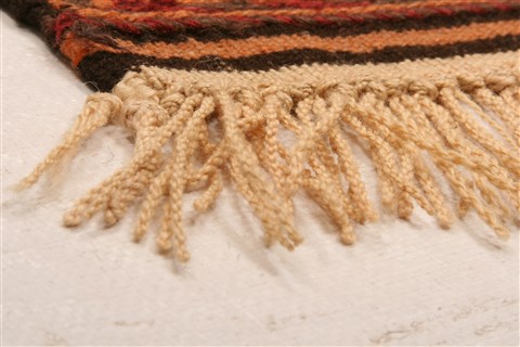 Baluch Brown Hand Knotted 27 X 47 Area Rug 100-28408 Image 1