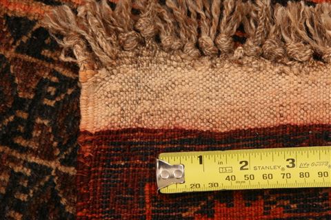 Baluch Orange Hand Knotted 30 X 43 Area Rug 253-28410 Image 4