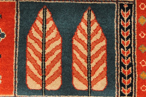 Bidjar Multicolor Runner Hand Knotted 42 X 103 Area Rug 250-28411 Image 3