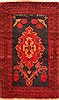 Baluch Red Hand Knotted 30 X 47  Area Rug 253-28412 Thumb 0