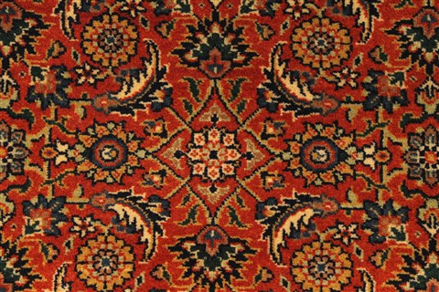 Herati Green Hand Knotted 42 X 83 Area Rug 250-28413 Image 2
