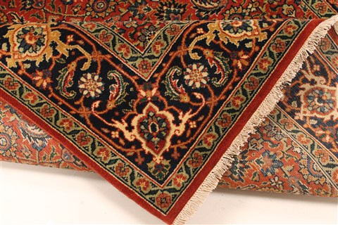 Herati Green Hand Knotted 42 X 83 Area Rug 250-28413 Image 6