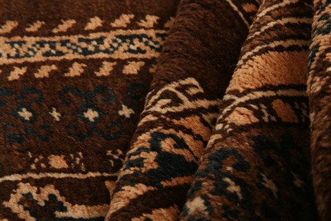 Baluch Beige Hand Knotted 30 X 47 Area Rug 100-28414 Image 2