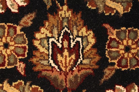 Jaipur Black Runner Hand Knotted 40 X 159 Area Rug 250-28415 Image 10