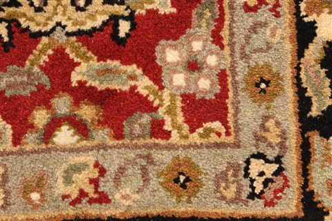 Jaipur Red Runner Hand Knotted 40 X 139 Area Rug 250-28416 Image 11