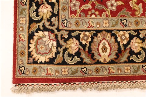 Jaipur Red Runner Hand Knotted 40 X 139 Area Rug 250-28416 Image 1