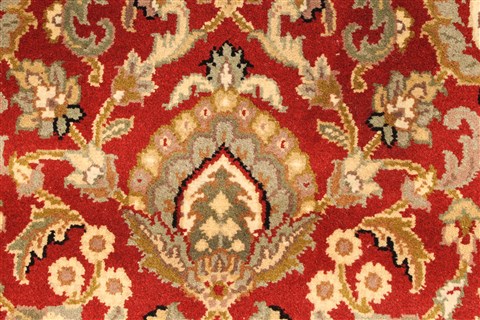 Jaipur Red Runner Hand Knotted 40 X 139 Area Rug 250-28416 Image 2