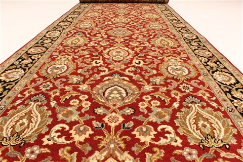 Jaipur Red Runner Hand Knotted 40 X 139 Area Rug 250-28416 Image 5