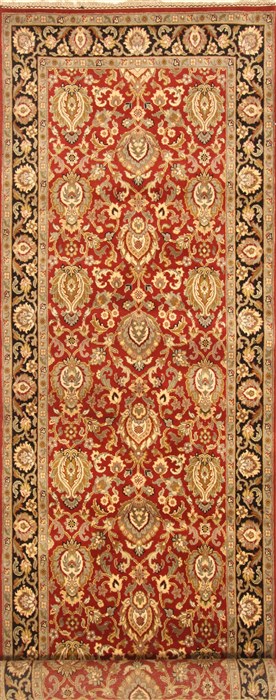 Jaipur Red Runner Hand Knotted 40 X 139 Area Rug 250-28416 Image 0