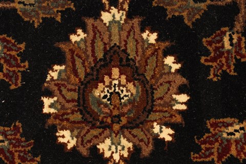 Jaipur Black Runner Hand Knotted 311 X 1510 Area Rug 250-28417 Image 10