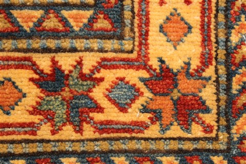 Kazak Red Runner Hand Knotted 410 X 153 Area Rug 250-28418 Image 6