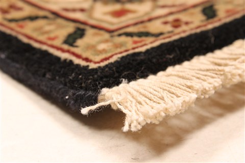 Herati Beige Runner Hand Knotted 26 X 196 Area Rug 250-28419 Image 10