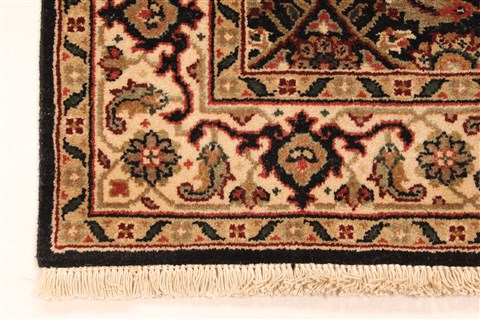 Herati Beige Runner Hand Knotted 26 X 196 Area Rug 250-28419 Image 1