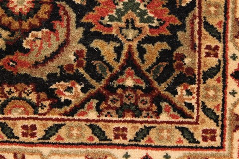 Herati Beige Runner Hand Knotted 26 X 196 Area Rug 250-28419 Image 9