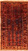 Baluch Orange Hand Knotted 210 X 52  Area Rug 253-28423 Thumb 0