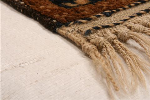 Baluch Yellow Hand Knotted 29 X 40 Area Rug 253-28428 Image 1