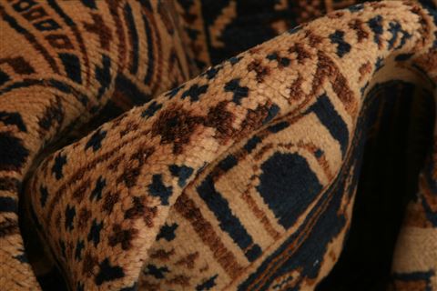 Baluch Yellow Hand Knotted 29 X 40 Area Rug 253-28428 Image 2