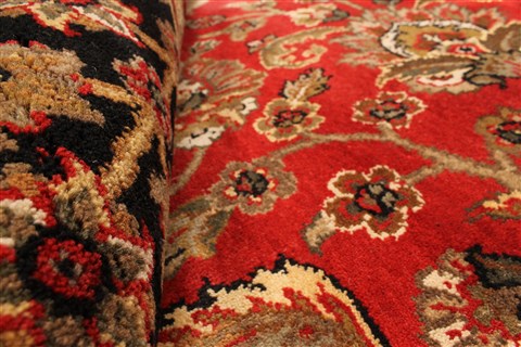 Jaipur Beige Round Hand Knotted 80 X 80 Area Rug 250-28429 Image 5