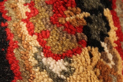 Jaipur Beige Round Hand Knotted 80 X 80 Area Rug 250-28429 Image 8
