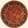 Jaipur Beige Round Hand Knotted 80 X 80 Area Rug 250-28429 Thumb 0