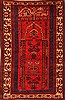 Baluch Red Hand Knotted 33 X 410  Area Rug 253-28430 Thumb 0
