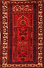 Baluch Red Hand Knotted 33 X 410 Area Rug 253-28430 Thumb 0