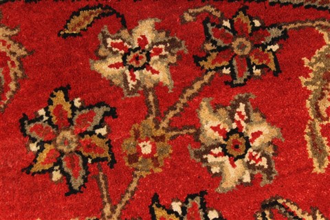 Jaipur Black Round Hand Knotted 710 X 710 Area Rug 250-28432 Image 4