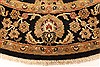 Jaipur Black Round Hand Knotted 710 X 710 Area Rug 250-28433 Thumb 2