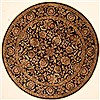 Jaipur Black Round Hand Knotted 710 X 710  Area Rug 250-28433 Thumb 0
