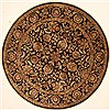 Jaipur Black Round Hand Knotted 710 X 710 Area Rug 250-28433 Thumb 0