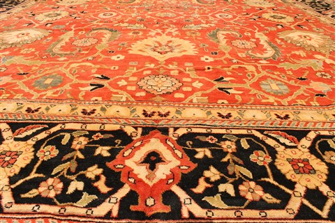 Serapi Orange Hand Knotted 120 X 1410 Area Rug 250-28434 Image 4