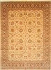 Pishavar Beige Hand Knotted 120 X 159  Area Rug 250-28435 Thumb 0