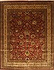 Tabriz Beige Hand Knotted 1111 X 1411 Area Rug 250-28436 Thumb 0