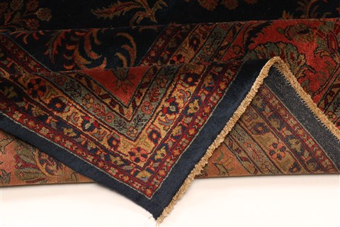 Agra Beige Hand Knotted 1111 X 147 Area Rug 250-28437 Image 6