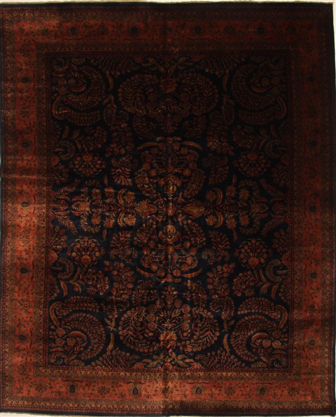 Agra Beige Hand Knotted 1111 X 147 Area Rug 250-28437 Image 0