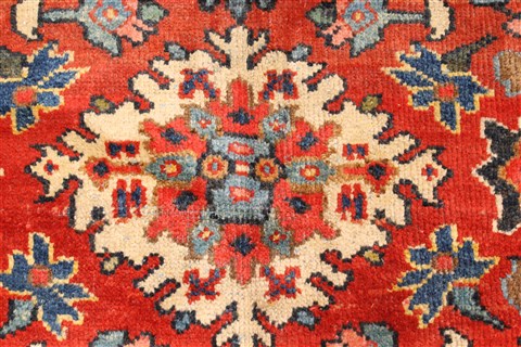 Heriz Beige Hand Knotted 1011 X 1310 Area Rug 250-28438 Image 2