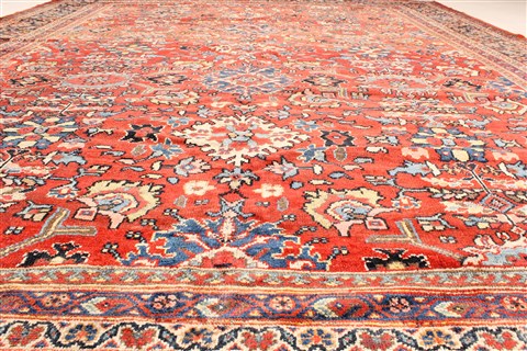 Heriz Beige Hand Knotted 1011 X 1310 Area Rug 250-28438 Image 4