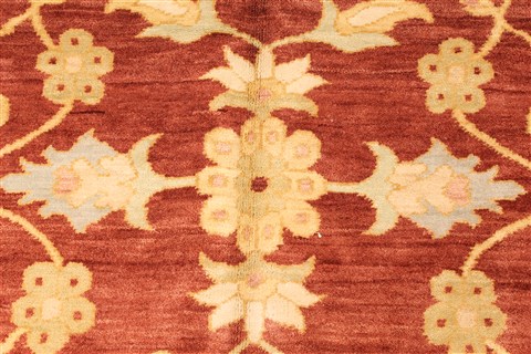 Chobi Brown Hand Knotted 1111 X 147 Area Rug 250-28439 Image 2