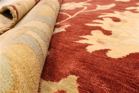 Chobi Brown Hand Knotted 1111 X 147 Area Rug 250-28439 Image 6
