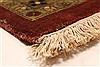 Kashan Beige Hand Knotted 1110 X 1411  Area Rug 250-28440 Thumb 12