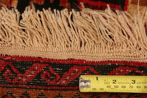 Baluch Red Hand Knotted 30 X 50 Area Rug 253-28442 Image 4