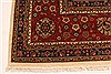 Agra Beige Hand Knotted 120 X 150  Area Rug 250-28443 Thumb 1