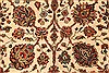 Agra Beige Hand Knotted 120 X 150  Area Rug 250-28443 Thumb 2