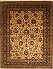 Kashmar Beige Hand Knotted 1110 X 1411  Area Rug 250-28446 Thumb 0