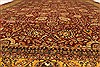 Kashan Beige Hand Knotted 120 X 149  Area Rug 250-28448 Thumb 5